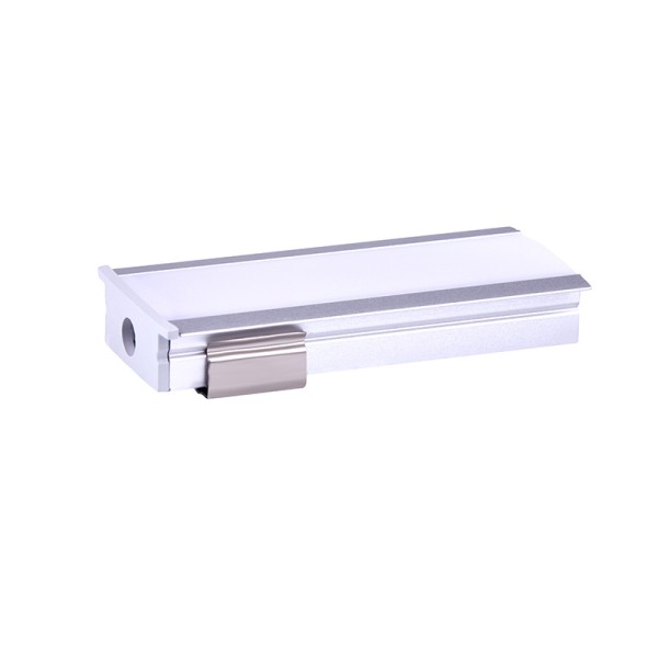 Profilo alluminio per striscia led SL02 2000x26.7x10mm-Profilo LED cartongesso-01 31-HOOLED