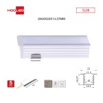 Profilo led parete SL08 2000x22x14.27mm-Profilo LED cartongesso-02 37-HOOLED