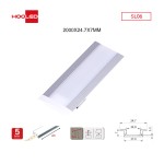 Profilo strip led cartongesso SL06 2000x24.7x7mm-Profilo LED-SL-HOOLED