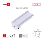 Profilo led parete SL08 2000x22x14.27mm-Profilo LED cartongesso-SL-HOOLED