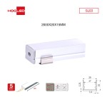 Profilo in alluminio per striscia led SL03 2000x20x15mm-Profilo LED cartongesso-05 32-HOOLED