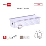 Profilo led parete SL08 2000x22x14.27mm-Profilo LED soffitto-SL-HOOLED