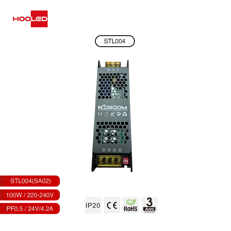 Alimentatore striscia led 60W 24V SA01-Alimentatore striscia LED 24v-SA02-HOOLED