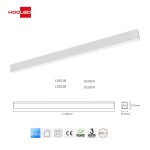 Lampada led soffitto lineare 40W 3000K illuminazione ufficio L0201B-Illuminazione led per supermercati-08-HOOLED