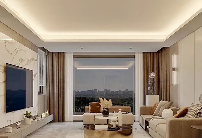 Illuminazione del soggiorno: strisce LED per un'atmosfera accogliente-Guida--HOOLED