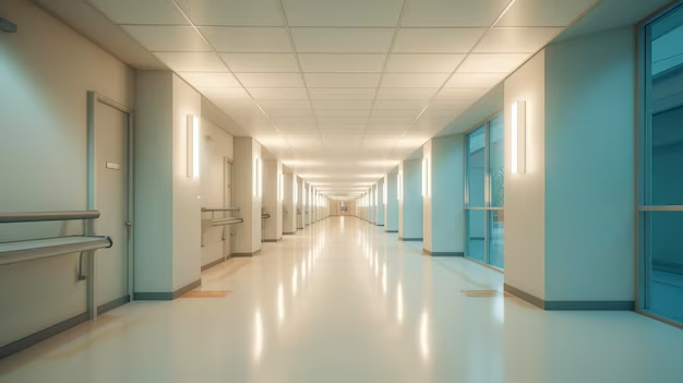Illuminazione dei corridoi dell'ospedale-HOOLED
