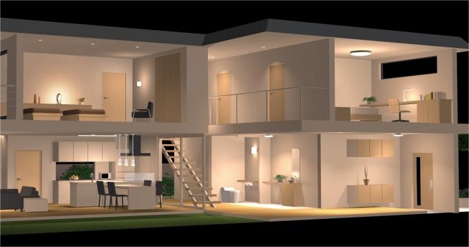 Illuminazione del corridoio di casa-HOOLED
