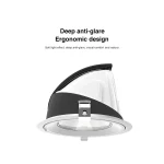 CSL003-A 7W 3000K 24° oro hole Φ 75 faretti a led da incasso-Faretti da incasso-C0301 03-HOOLED