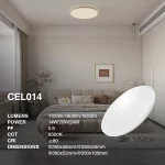 CEL014 Plafoniera led soffitto 4000K 14W 1120lm-Plafoniera Cucina-CEL014 02-HOOLED