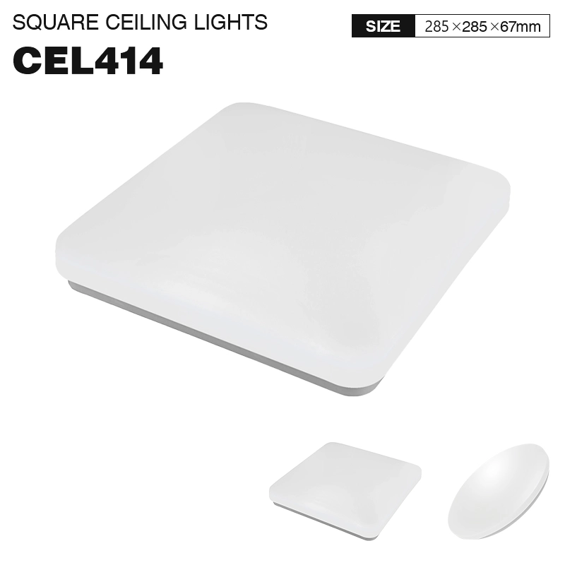 CEL414 Plafoniere LED da Soffitto 4000K 20W IP44-Plafoniera Corridoio-CEL414 01-HOOLED