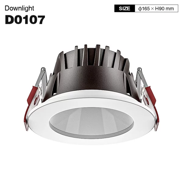 CDL001-E 24W 3000K 70° foro hole Φ145 led Faretto incasso-Faretti da incasso-D0107 01-HOOLED