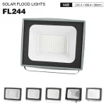 FL244 100W 4000K IP65 10000lm Proiettore LED-Proiettore LED-FL244 01-HOOLED