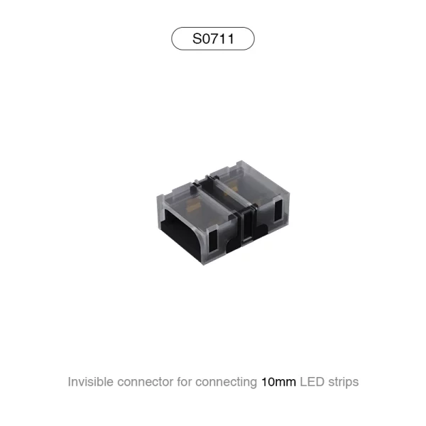 Connettore invisibile per collegare strisce led 10mm /2Pin/Adatto per 240 LEDS-Connettori Strisce LED-S0711-HOOLED