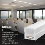 L50000*W12*H12mm SMD 3000K Ra90 IP65 120LEDs/m 24V STR423 Striscia LED silicone-Striscia LED-STR423 02-HOOLED