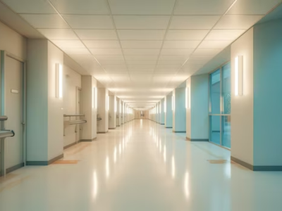 Illuminazione dei corridoi dell'ospedale-HOOLED