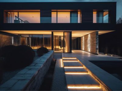 Illuminazione esterna del corridoio di casa-HOOLED