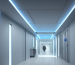 Illuminazione dei corridoi dell'ospedale-HOOLED